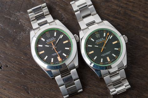 rolex milgauss replica vs original|rolex milgauss white face.